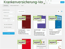 Tablet Screenshot of krankenversicherung-vergleich.at